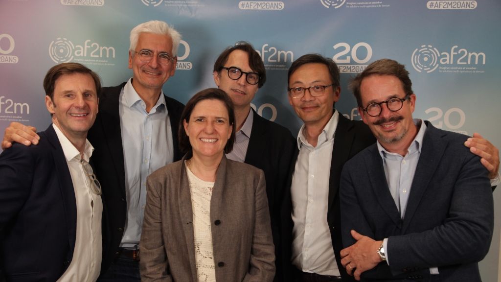 L'équipe af2m à l'occasion de son 20ème anniversaire