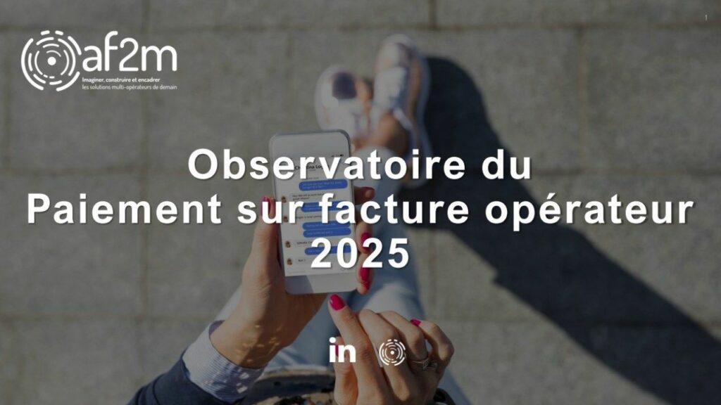 Observatoire du paiement sur facture opérateur 2025
